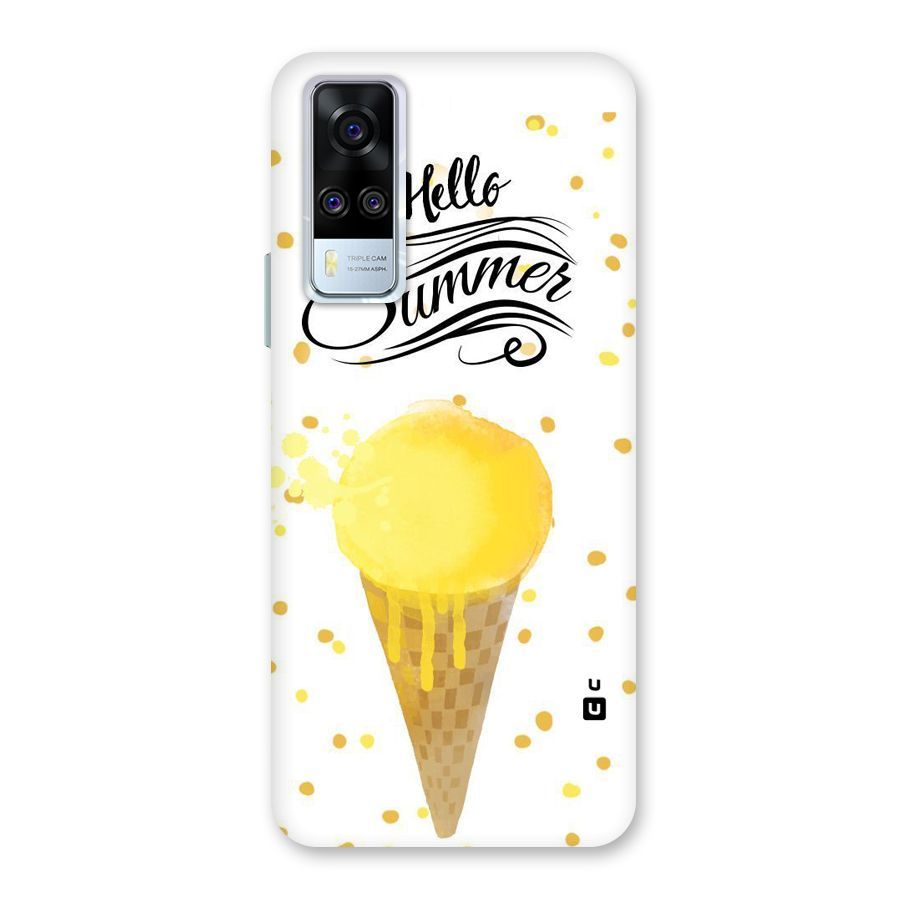 Ice Cream Summer Back Case for Vivo Y31