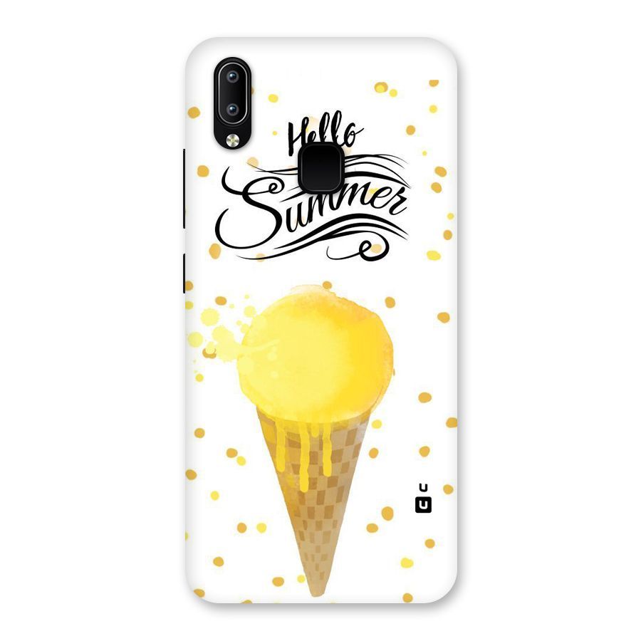 Ice Cream Summer Back Case for Vivo Y93