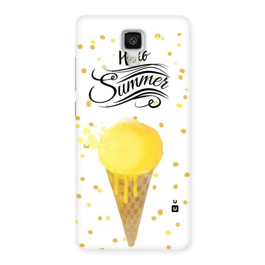 Ice Cream Summer Back Case for Xiaomi Mi 4