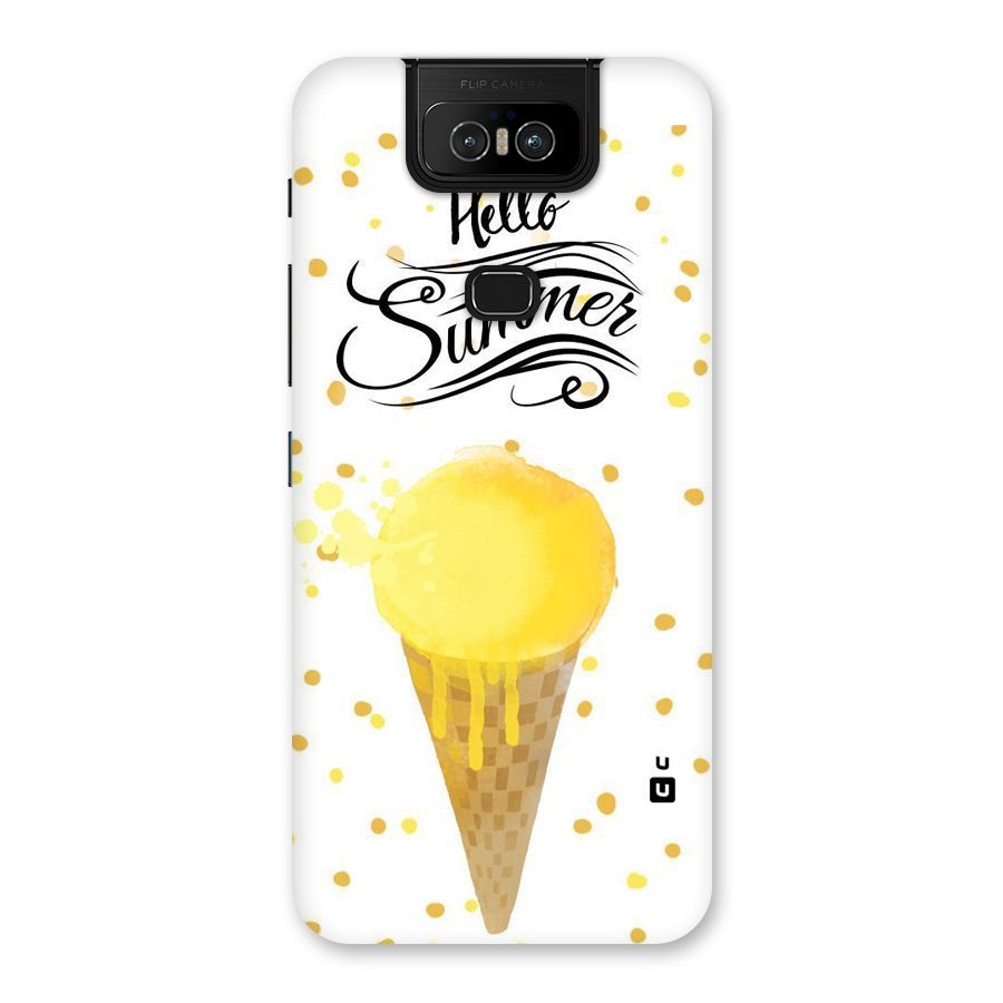 Ice Cream Summer Back Case for Zenfone 6z