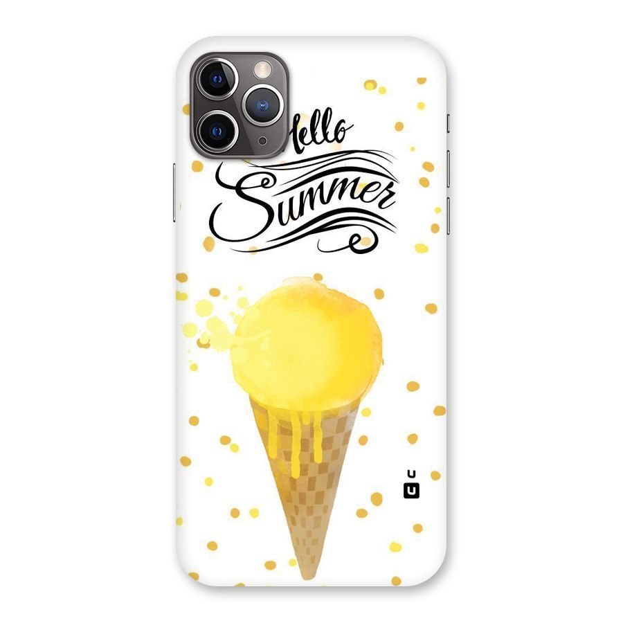 Ice Cream Summer Back Case for iPhone 11 Pro Max