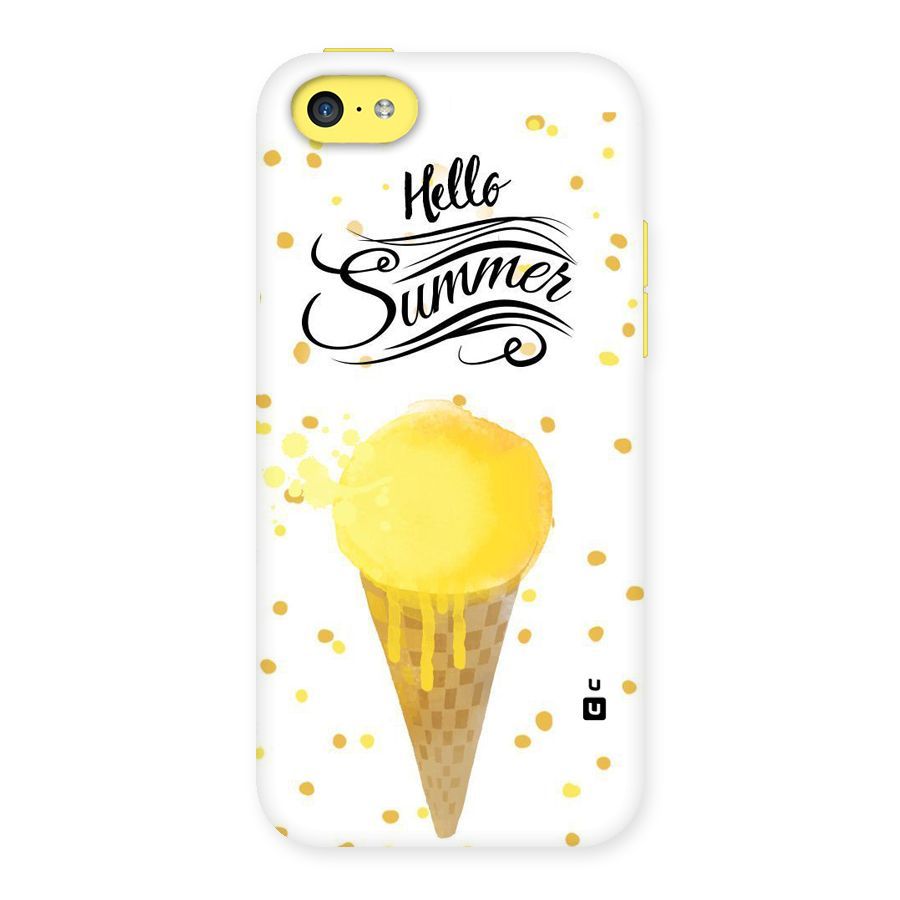 Ice Cream Summer Back Case for iPhone 5C