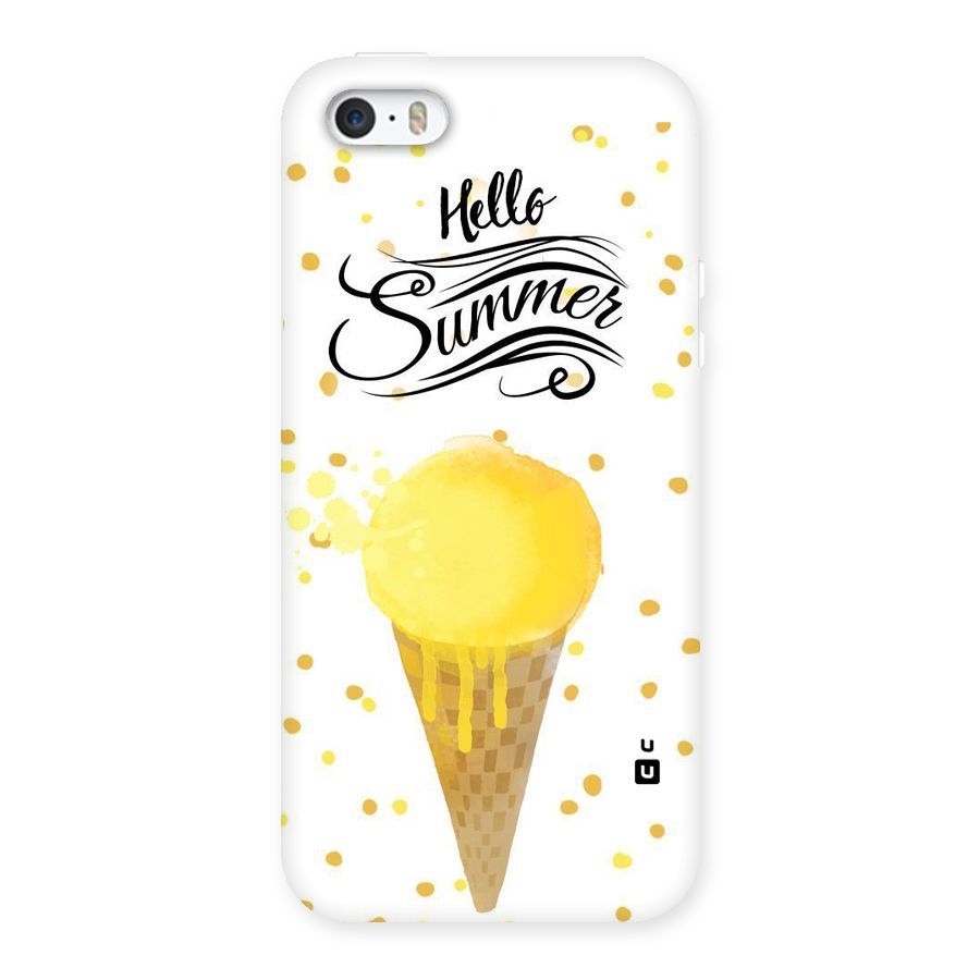 Ice Cream Summer Back Case for iPhone SE