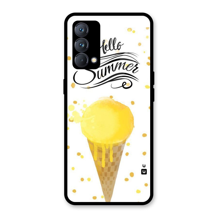 Ice Cream Summer Glass Back Case for Realme GT Master Edition