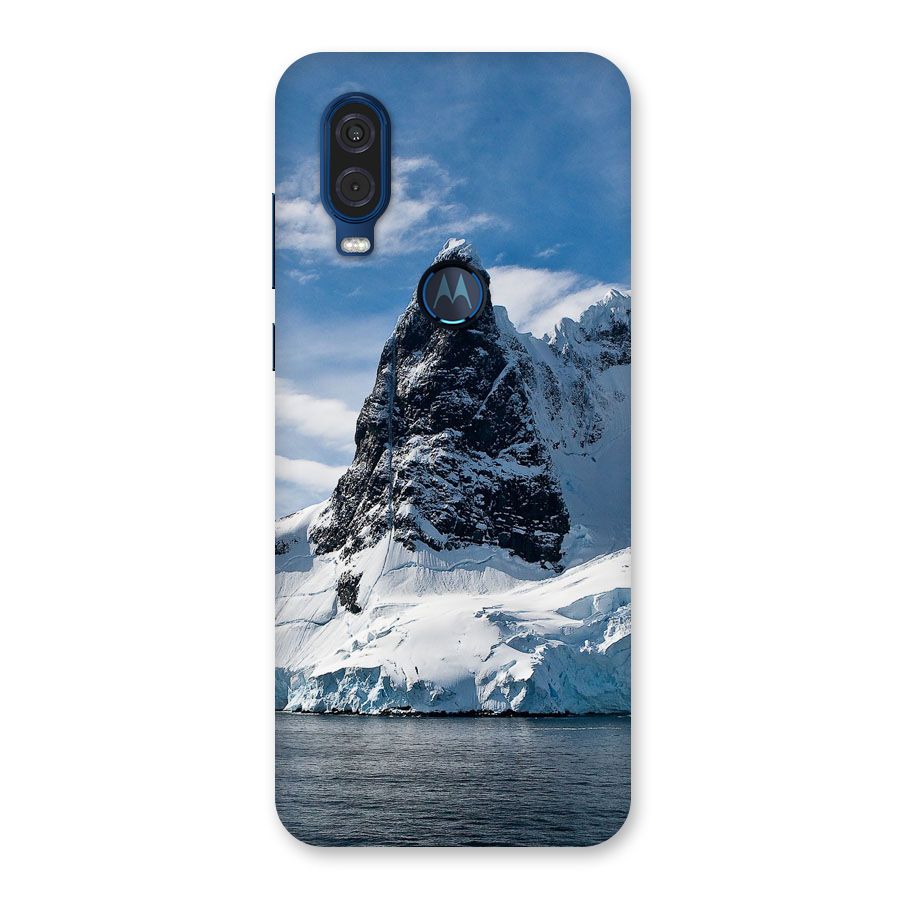 Ice Mountains Back Case for Motorola One Vision