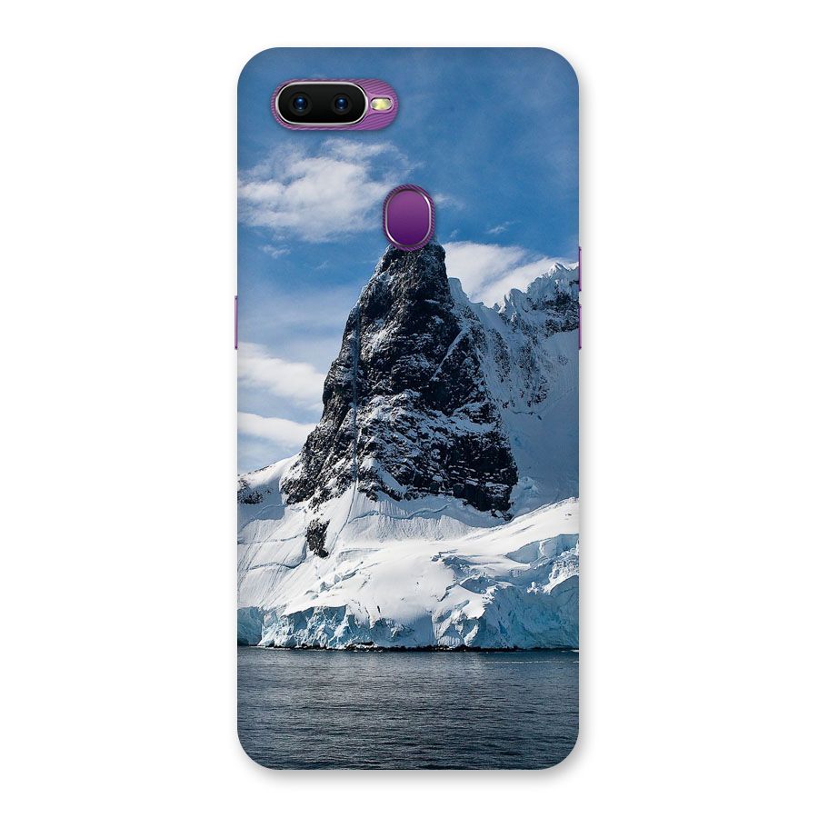 Ice Mountains Back Case for Oppo F9