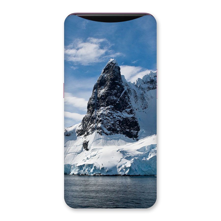 Ice Mountains Back Case for Oppo Find X