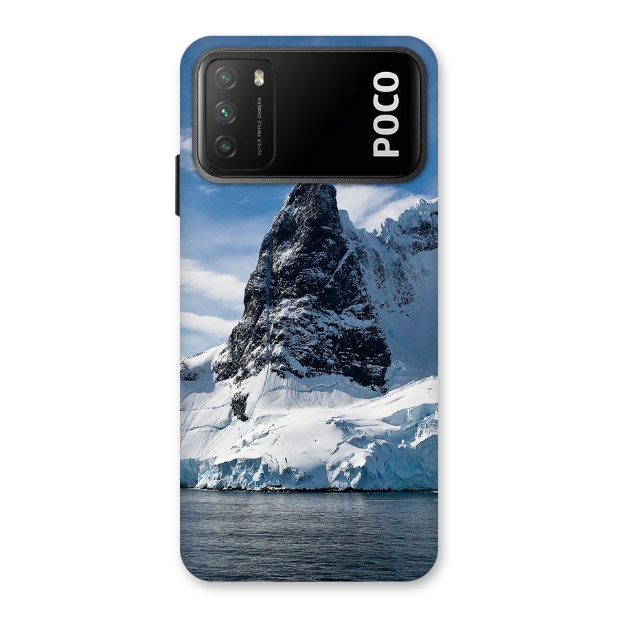 Ice Mountains Back Case for Poco M3