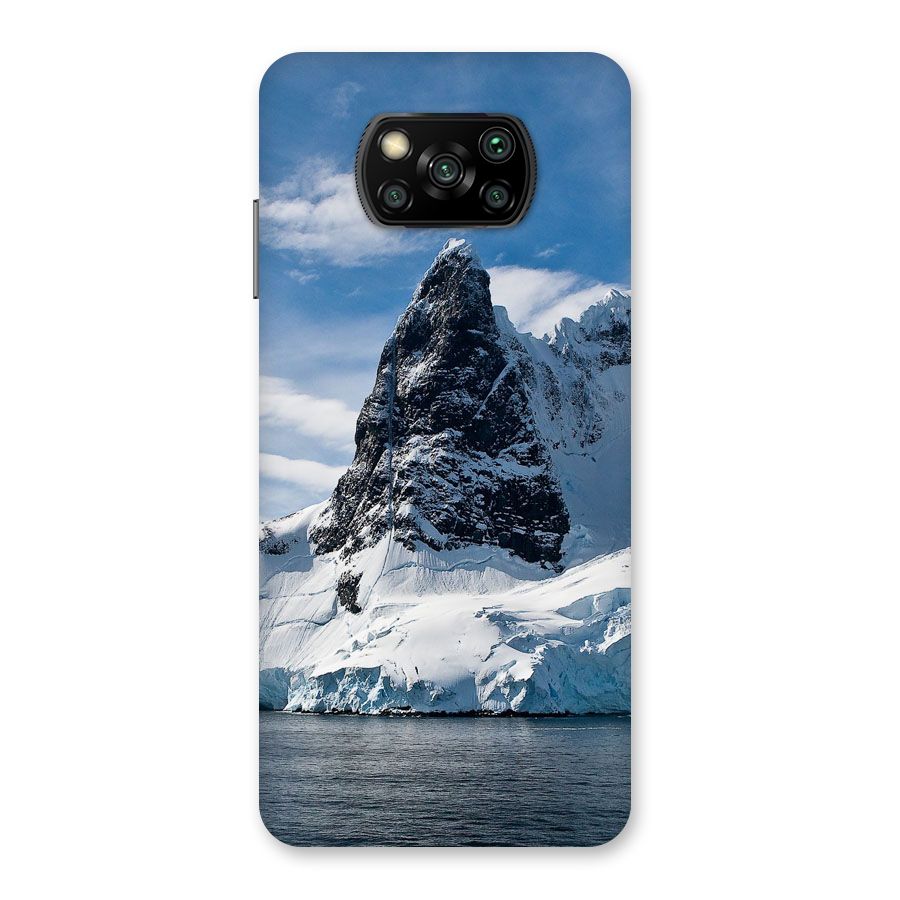 Ice Mountains Back Case for Poco X3