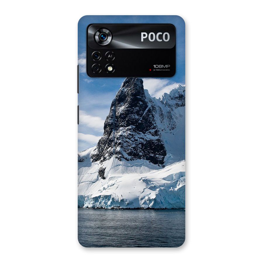 Ice Mountains Back Case for Poco X4 Pro 5G