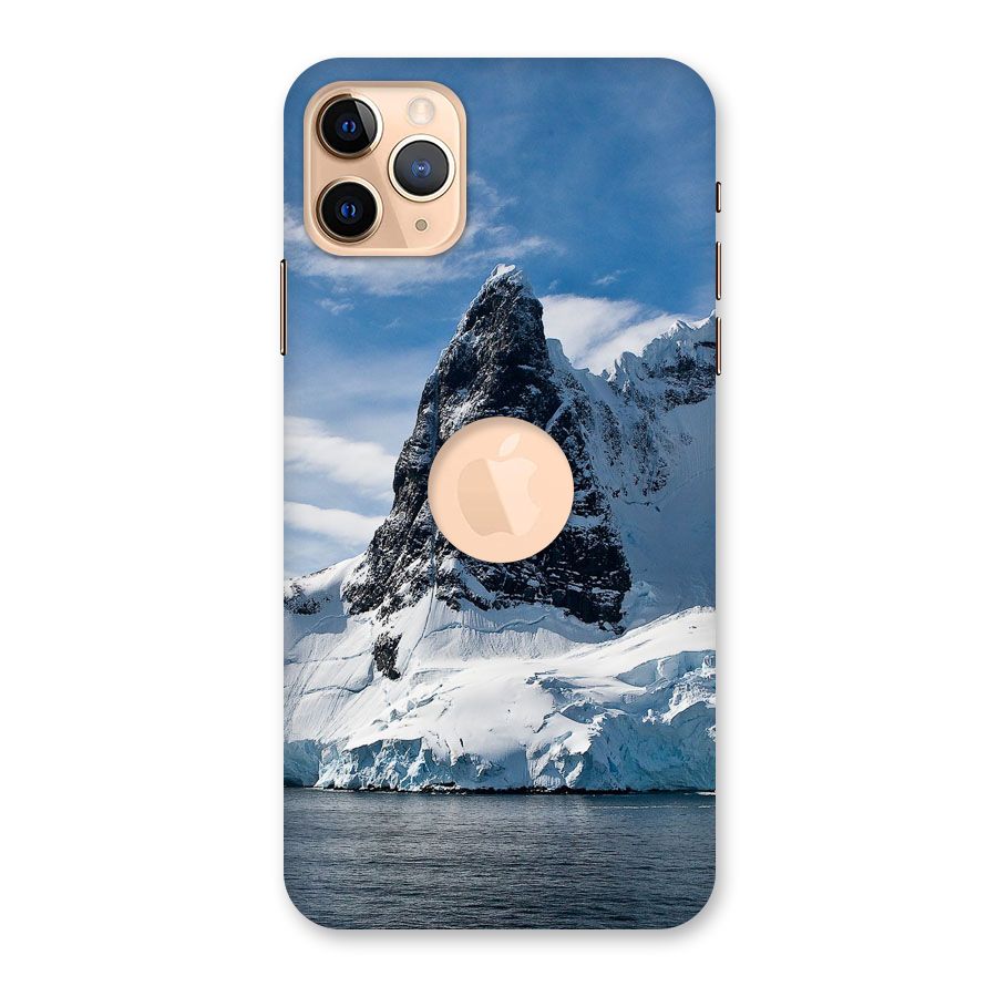 Ice Mountains Back Case for iPhone 11 Pro Max Logo Cut