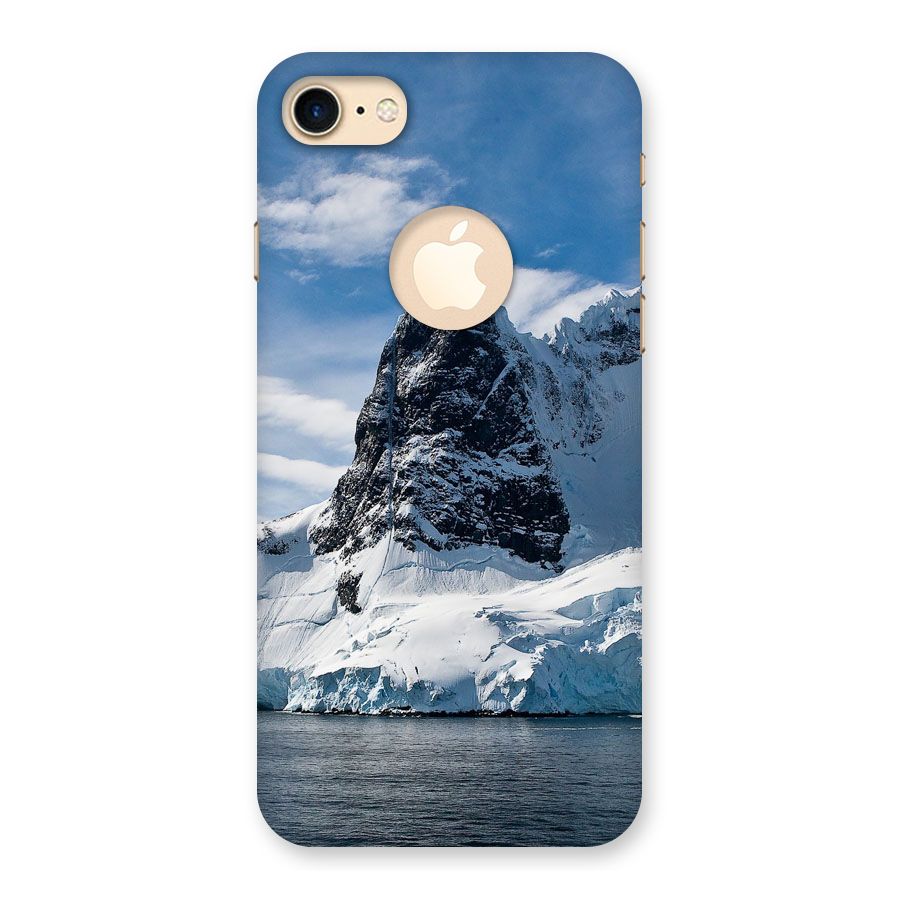 Ice Mountains Back Case for iPhone 7 Logo Cut
