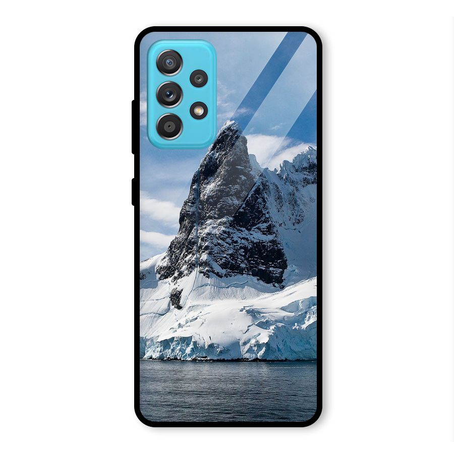 Ice Mountains Glass Back Case for Galaxy A52