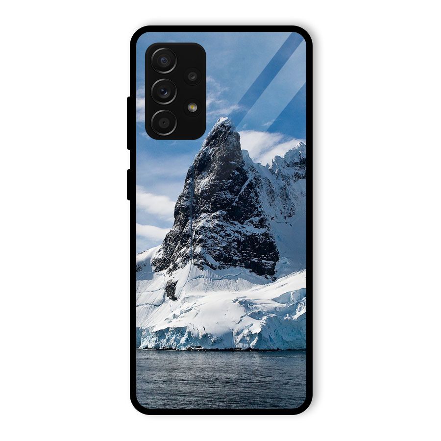 Ice Mountains Glass Back Case for Galaxy A53 5G