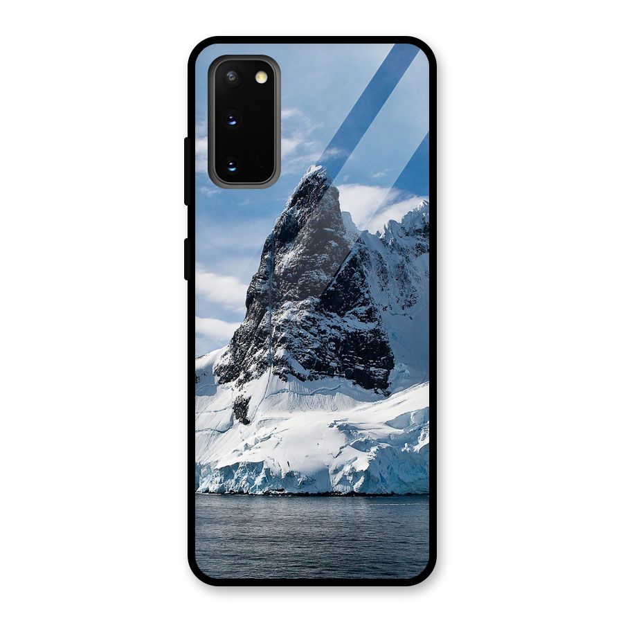 Ice Mountains Glass Back Case for Galaxy S20