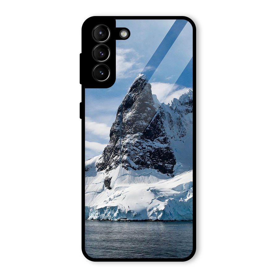 Ice Mountains Glass Back Case for Galaxy S21 Plus