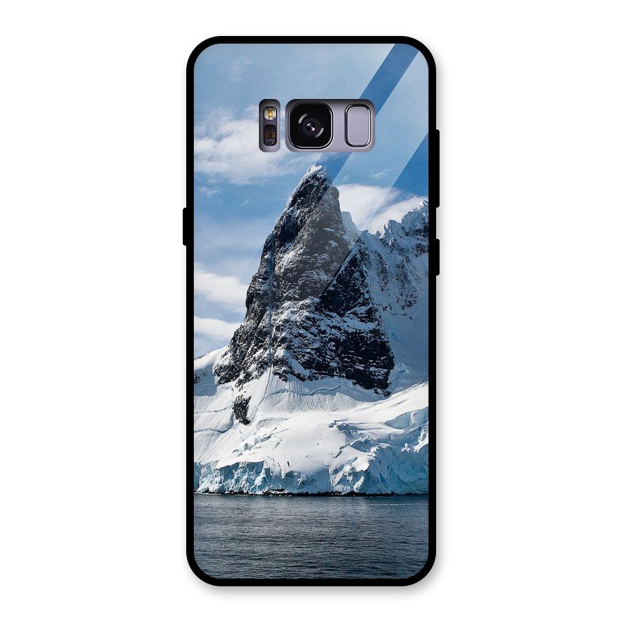 Ice Mountains Glass Back Case for Galaxy S8