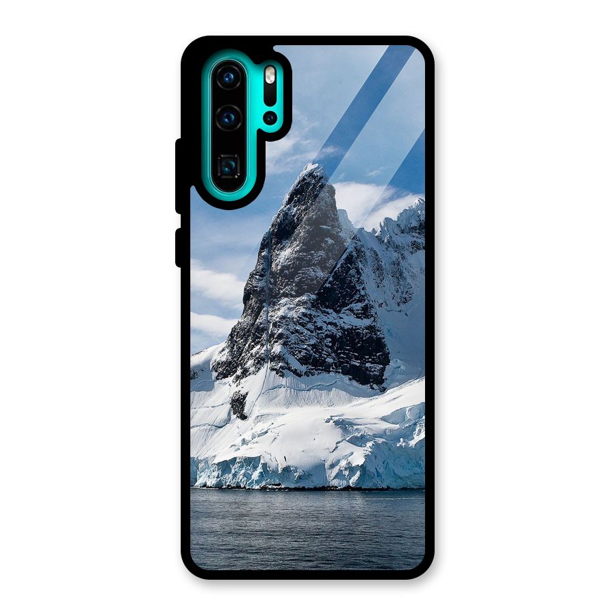 Ice Mountains Glass Back Case for Huawei P30 Pro