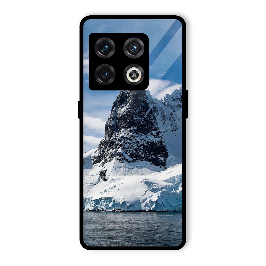 Ice Mountains Glass Back Case for OnePlus 10 Pro 5G