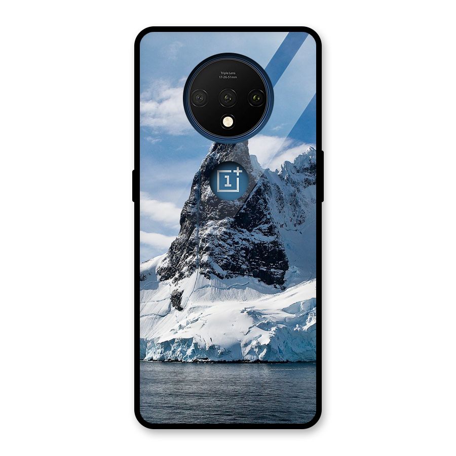 Ice Mountains Glass Back Case for OnePlus 7T