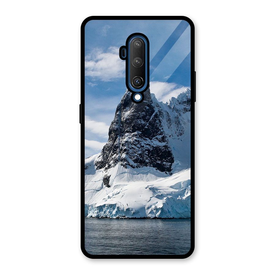 Ice Mountains Glass Back Case for OnePlus 7T Pro
