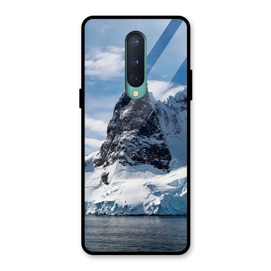Ice Mountains Glass Back Case for OnePlus 8