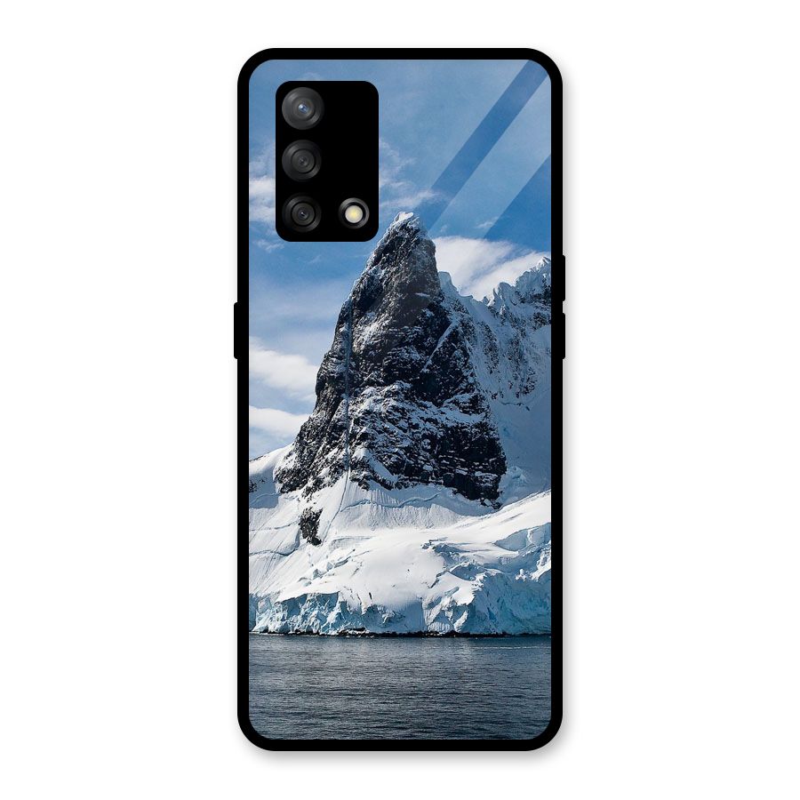 Ice Mountains Glass Back Case for Oppo F19