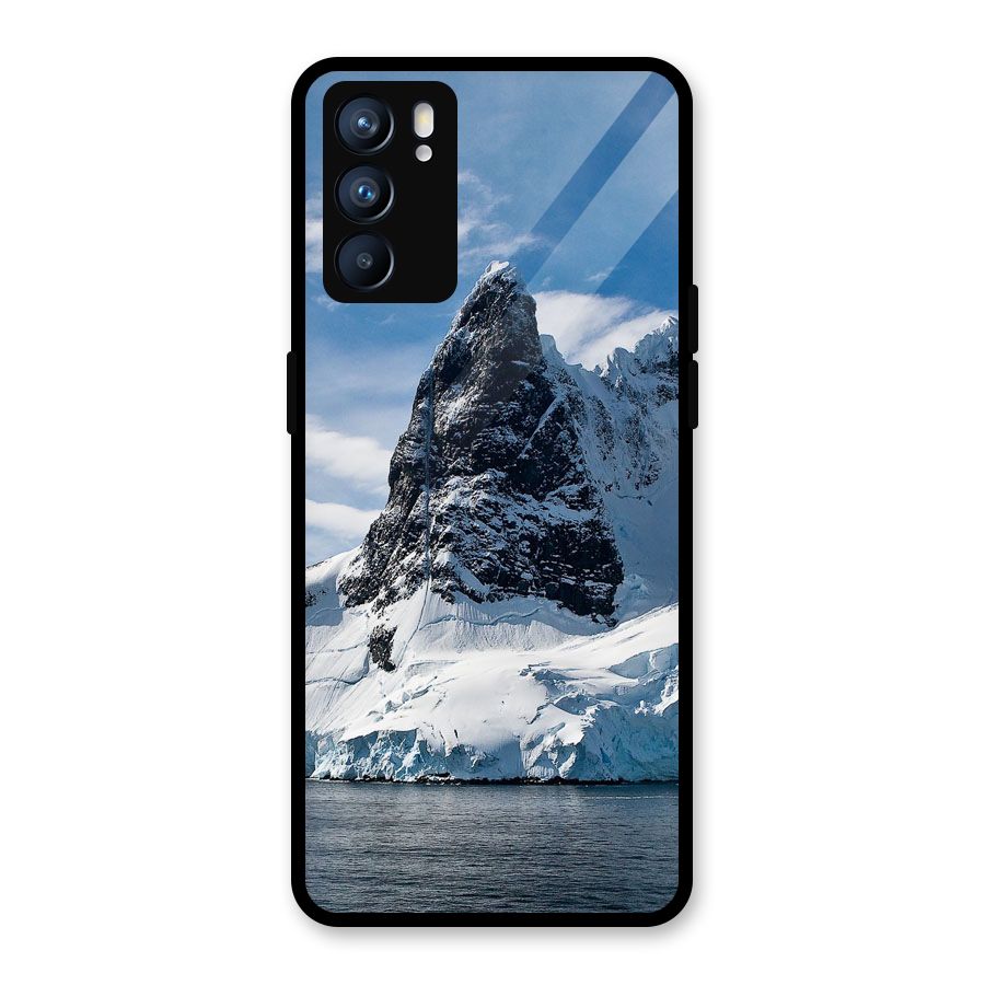 Ice Mountains Glass Back Case for Oppo Reno6 5G