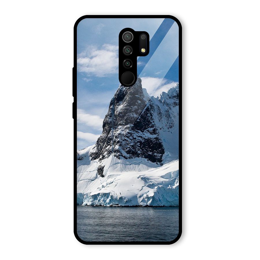 Ice Mountains Glass Back Case for Poco M2