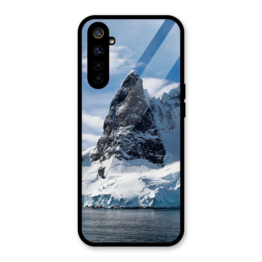 Ice Mountains Glass Back Case for Realme 6i