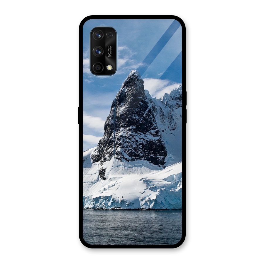 Ice Mountains Glass Back Case for Realme 7 Pro