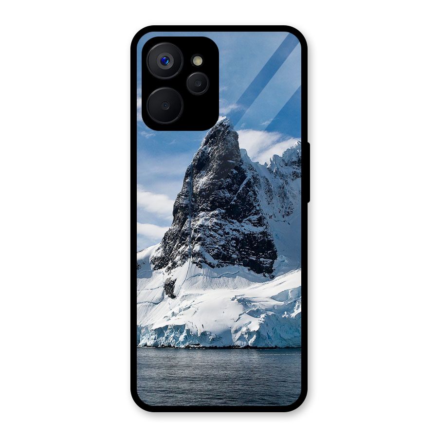 Ice Mountains Glass Back Case for Realme 9i 5G