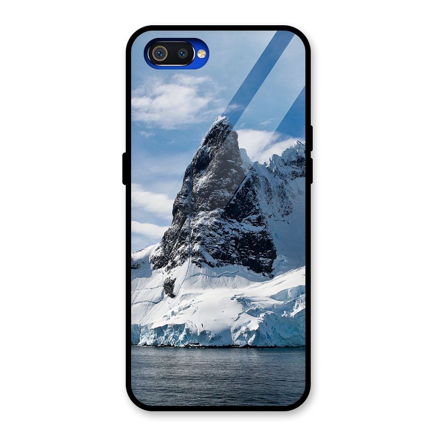 Ice Mountains Glass Back Case for Realme C2