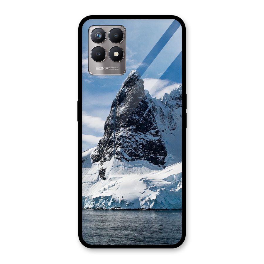 Ice Mountains Glass Back Case for Realme Narzo 50