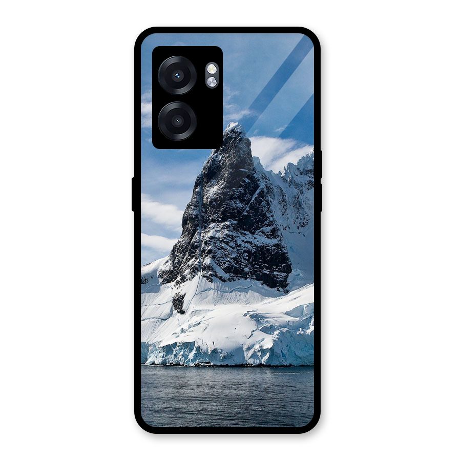 Ice Mountains Glass Back Case for Realme Narzo 50 5G