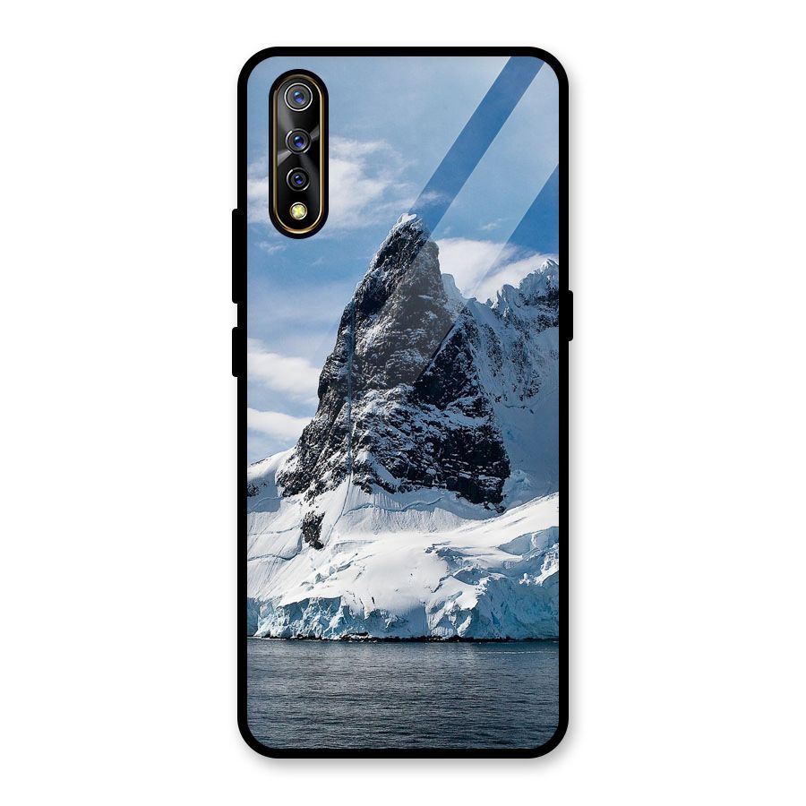 Ice Mountains Glass Back Case for Vivo S1