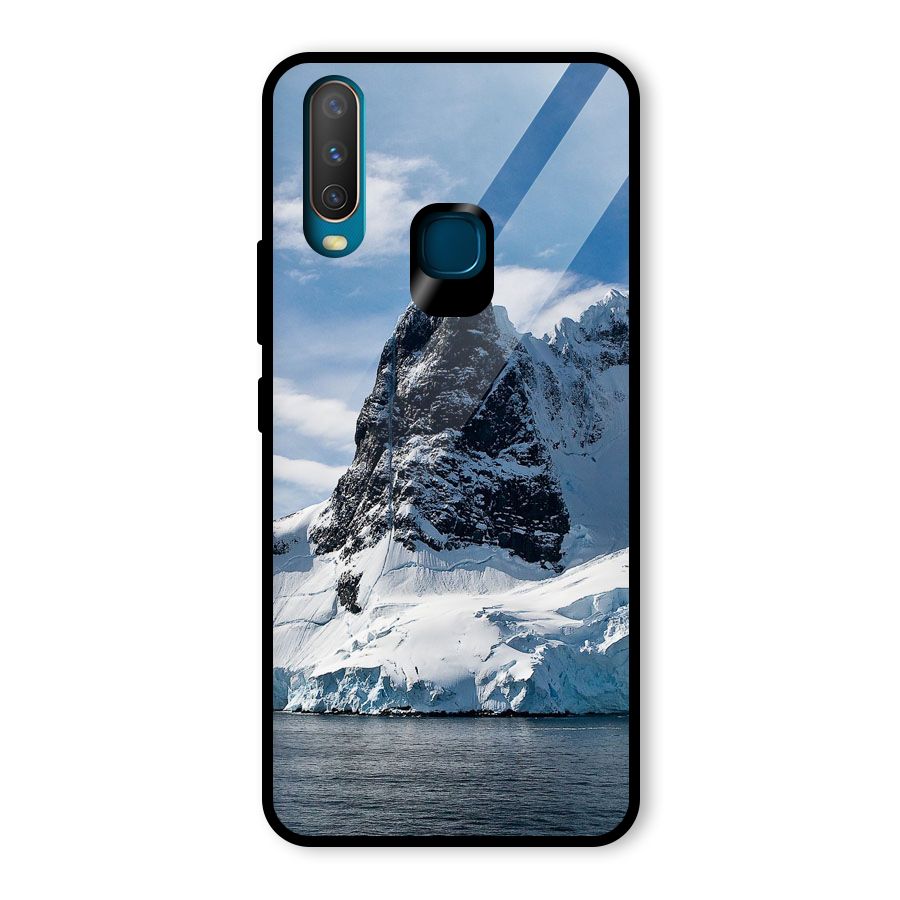 Ice Mountains Glass Back Case for Vivo U10