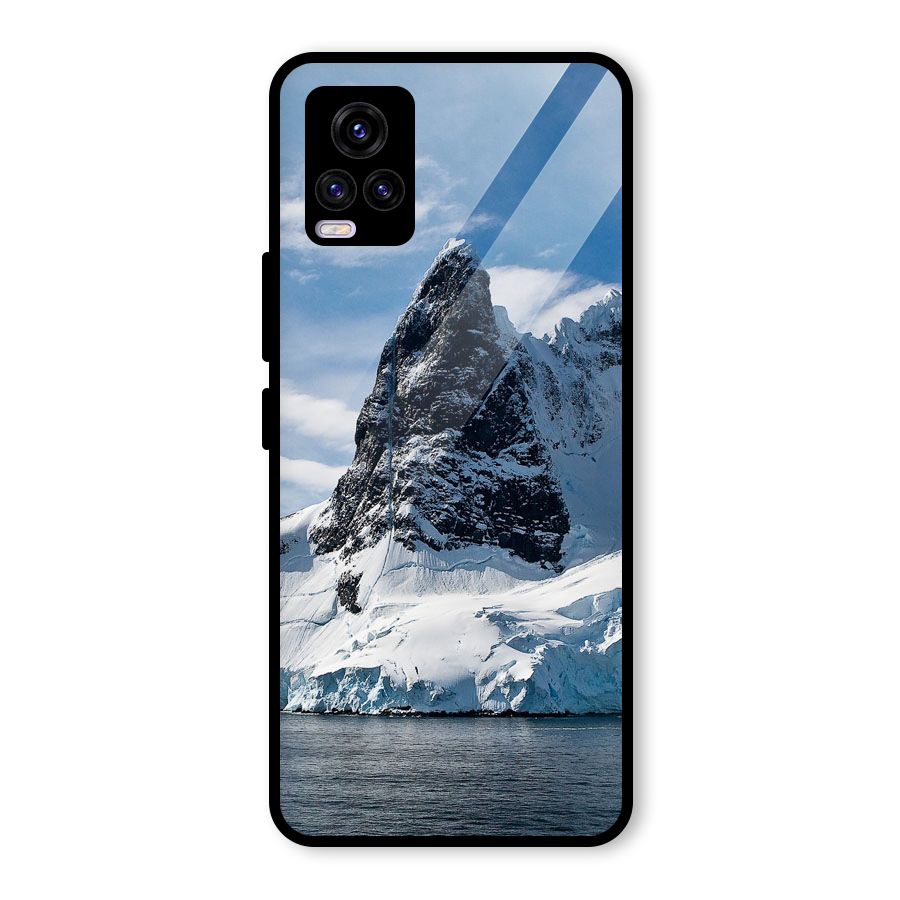 Ice Mountains Glass Back Case for Vivo V20