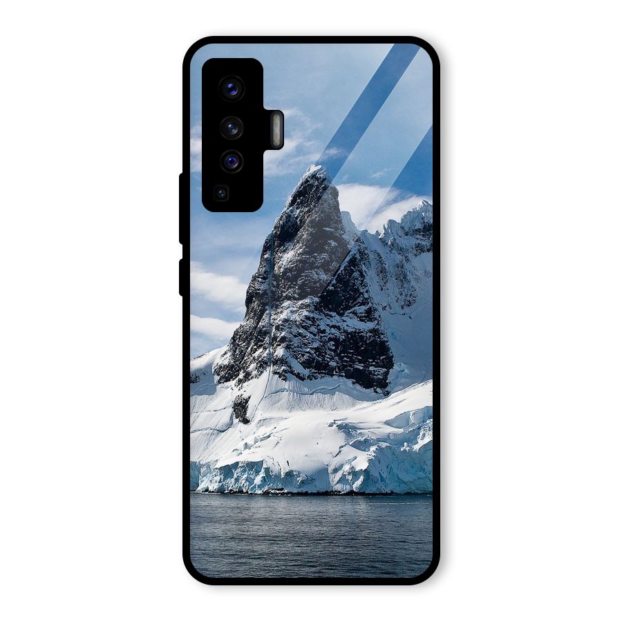 Ice Mountains Glass Back Case for Vivo X50