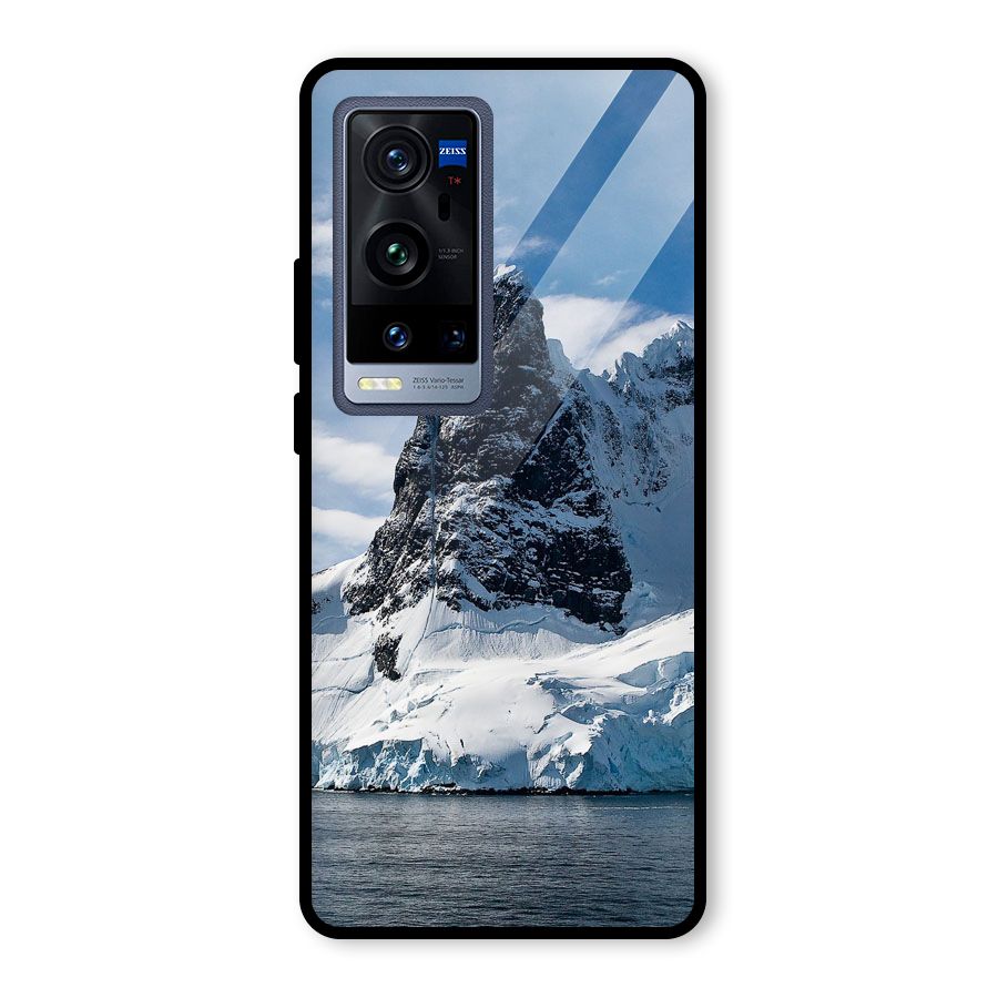 Ice Mountains Glass Back Case for Vivo X60 Pro Plus