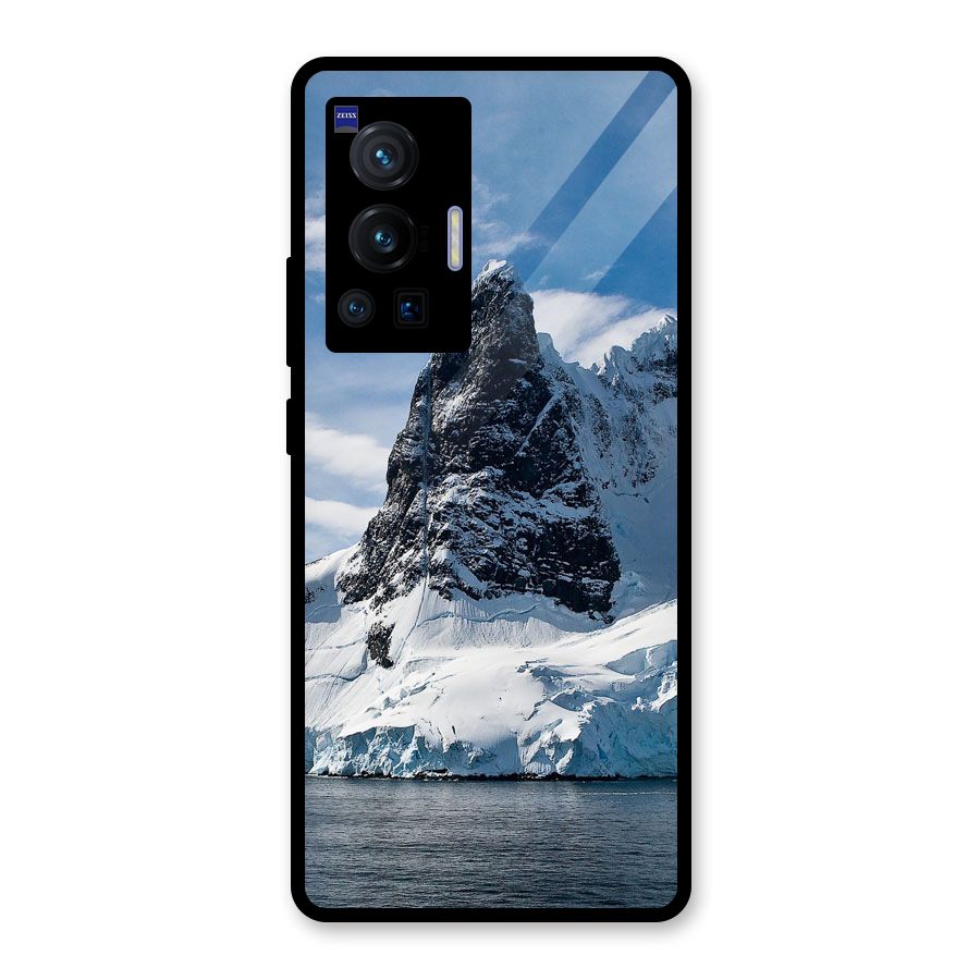 Ice Mountains Glass Back Case for Vivo X70 Pro