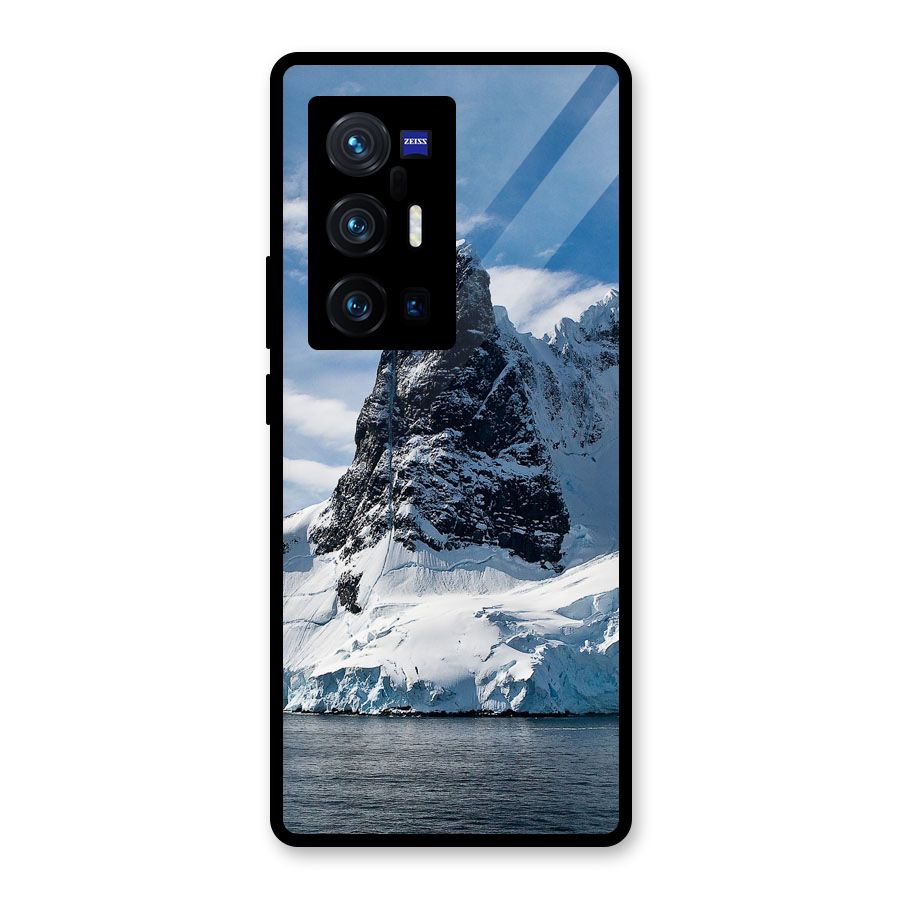 Ice Mountains Glass Back Case for Vivo X70 Pro Plus