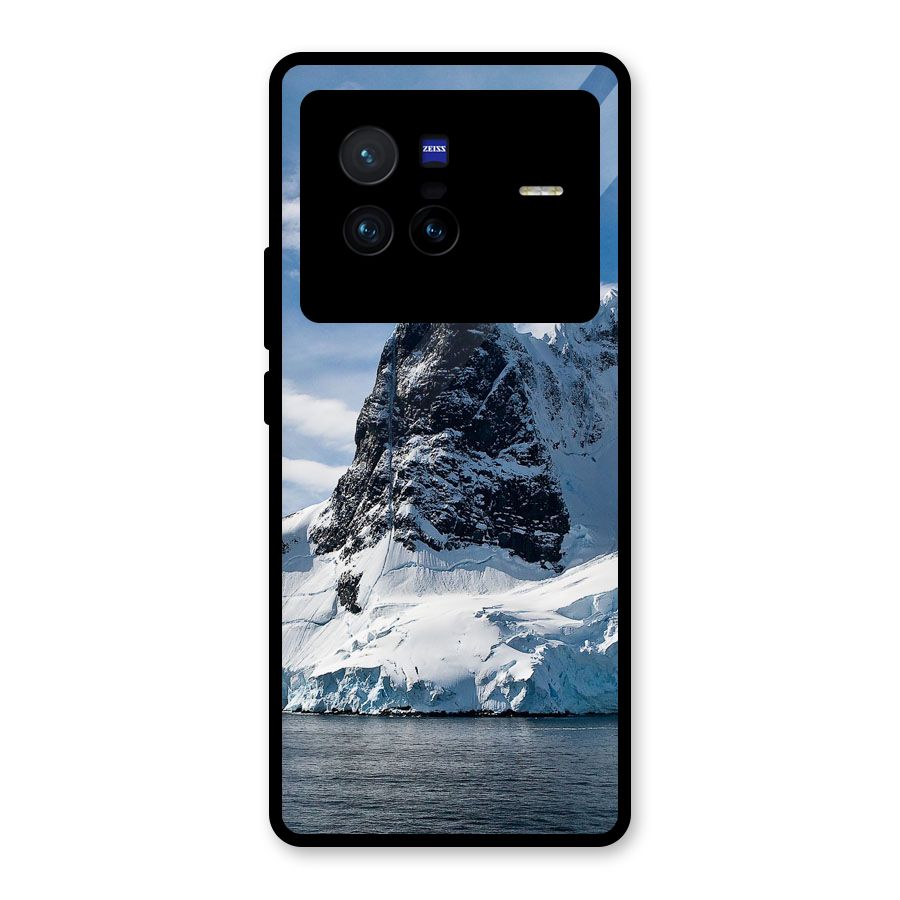 Ice Mountains Glass Back Case for Vivo X80