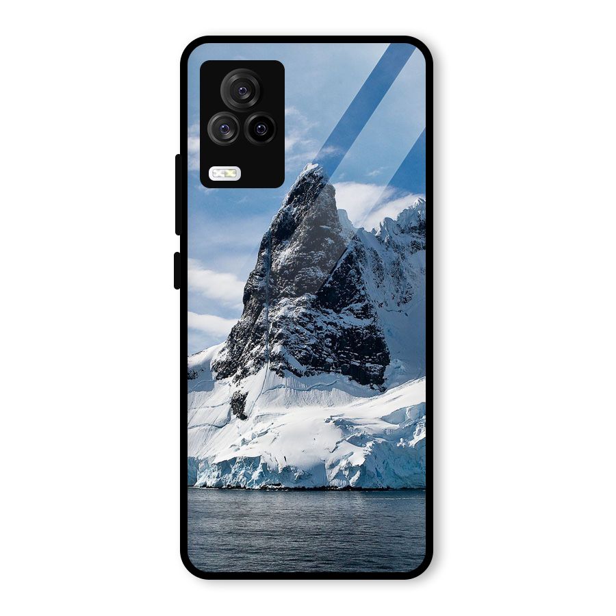 Ice Mountains Glass Back Case for Vivo iQOO 7 Legend 5G