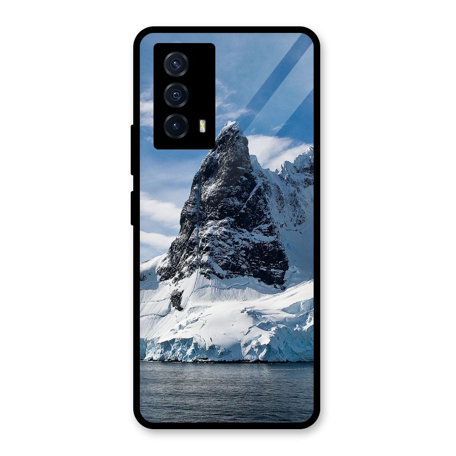 Ice Mountains Glass Back Case for Vivo iQOO Z5
