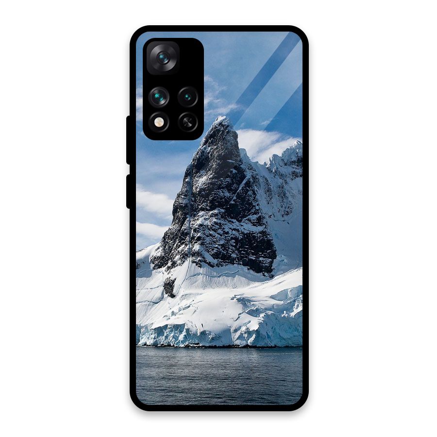 Ice Mountains Glass Back Case for Xiaomi 11i HyperCharge 5G