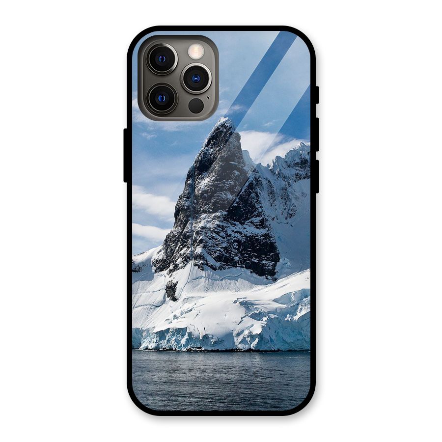 Ice Mountains Glass Back Case for iPhone 12 Pro