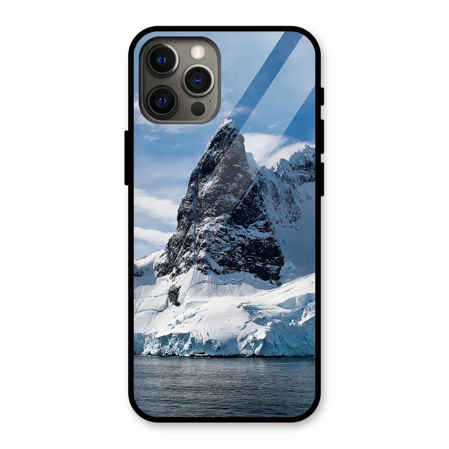 Ice Mountains Glass Back Case for iPhone 12 Pro Max