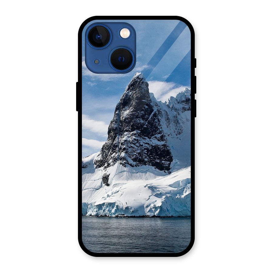 Ice Mountains Glass Back Case for iPhone 13 Mini