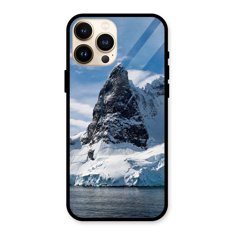 Ice Mountains Glass Back Case for iPhone 13 Pro Max